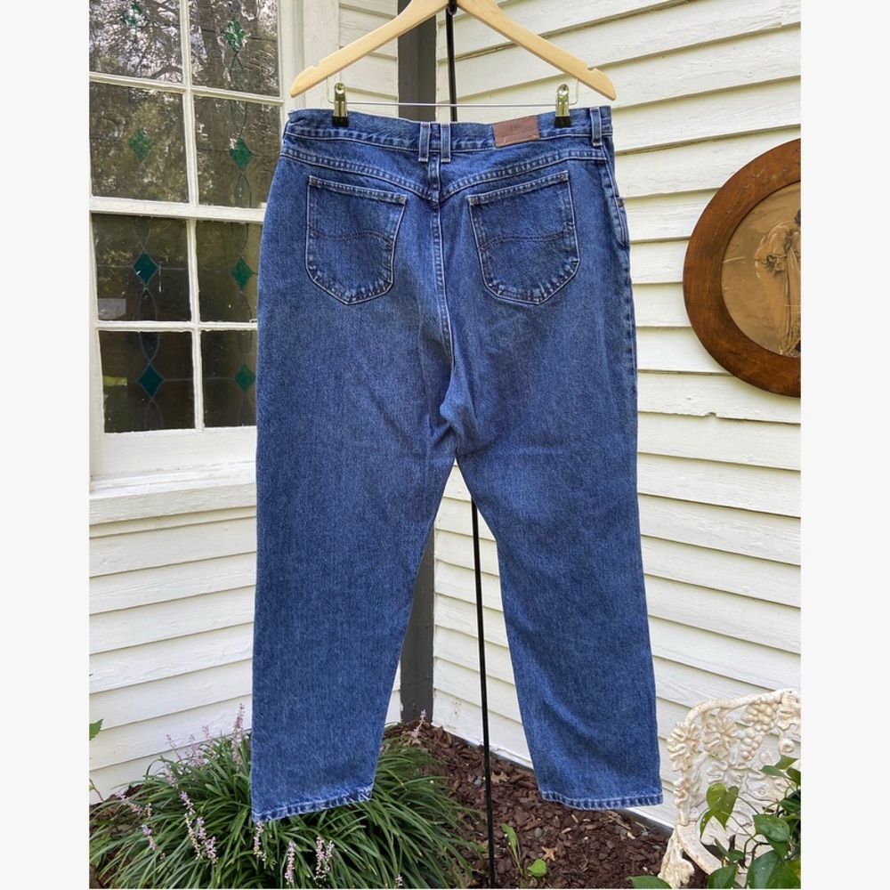 🍄5/$25 Vtg Lee • Tapered High Rise Jeans - Picture 3 of 8
